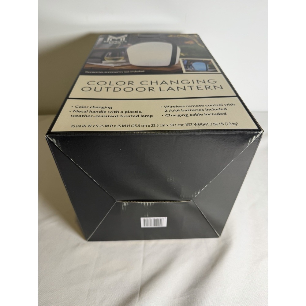 Member's Mark Color Changing Outdoor Lantern - Portable, Waterproof, Lightweight - Picture 7 of 16